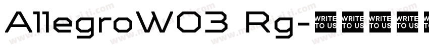 AllegroW03 Rg字体转换